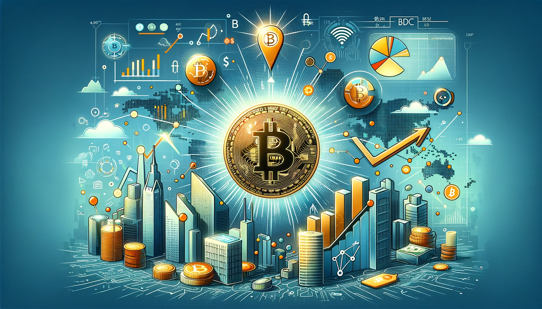 El auge del Bitcoin por encima de los $40,000: un cambio de juego en el paisaje Fintech